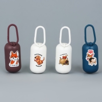 Контейнер с пакетами для уборки за собакой «Хороший мальчик», цвет белый Контейнер с пакетами для уборки за собакой «Хороший мальчик», цвет белый