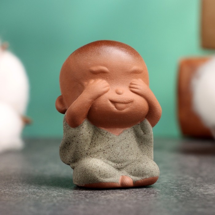 Фигурка Фигурка "Мини Будда" 4,5х3см микс