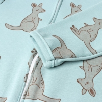 Комбинезон детский (3 шт.), цвет бежевый/зелёный/белый, рост 74 см