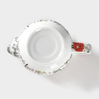 Набор для чайной церемонии керамический «Цветение», 5 предметов: 4 пиалы 30 мл, чайник 200 мл Набор для чайной церемонии керамический «Цветение», 5 предметов: 4 пиалы 30 мл, чайник 200 мл