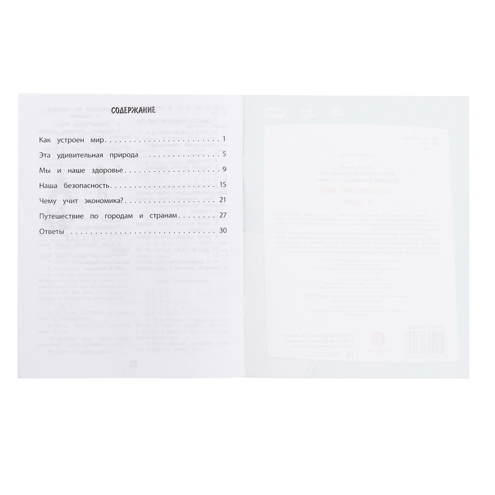 Тренажёр &laquo;Окружающий мир&raquo; 3 кл.