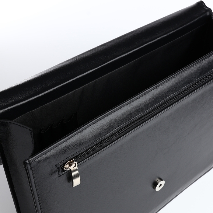 Папка для документов &laquo;Алекс&raquo;, А4, цвет чёрный