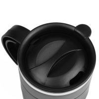 Термокружка, 450 мл, Поход "За большие победы", сохраняет тепло 2 ч, черная Термокружка, 450 мл, Поход "За большие победы", сохраняет тепло 2 ч, черная