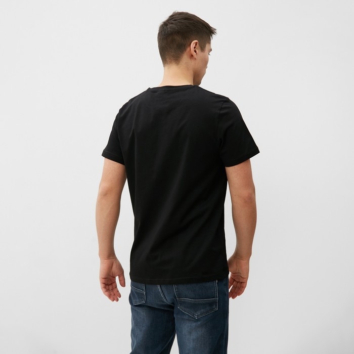 Футболка мужская, цвет черный, размер 56 Футболка мужская, цвет черный, размер 56