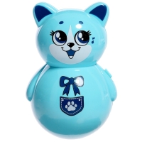 Музыкальная неваляшка &laquo;Весёлый малыш&raquo;, цвет голубой