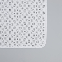 Набор ковриков для ванной и туалета Доляна &laquo;Паркет&raquo;, 2 шт: 50&times;80, 40&times;50 см, цвет голубой