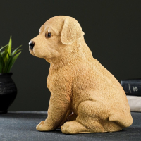 Садовая фигура "Щенок лабрадора" 17х12х20см Садовая фигура "Щенок лабрадора" 17х12х20см