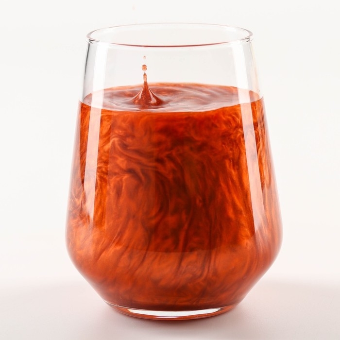 Глиттер кандурин «Медный» для десертов и напитков, водорастворимый, 5 г. Глиттер кандурин «Медный» для десертов и напитков, водорастворимый, 5 г.