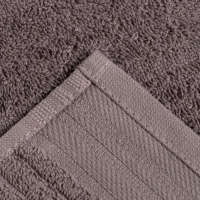 Полотенце махровое Love Life &laquo;Идеал&raquo; 30х50 см, серый, 100% хл, 450 гр/м2