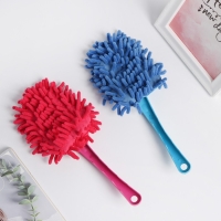 Щётка для уборки Доляна, насадка из микрофибры, 32&times;14 см, букли, цвет МИКС