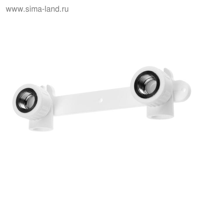 Угольник установочный для смесителя OTMO, на планке, d=20 мм, 1/2 Угольник установочный для смесителя OTMO, на планке, d=20 мм, 1/2"