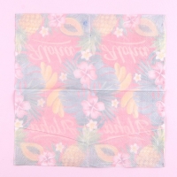 Салфетки бумажные Aloha, 25 &times; 25 см, в наборе 20 шт.