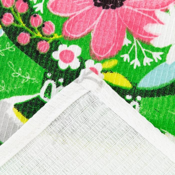 Полотенце Доляна &laquo;Душистый чай&raquo; 35х60 см, 100% хлопок, вафля 160 г/м2