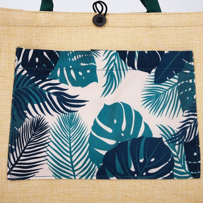 Сумка женская пляжная &laquo;Тропики&raquo;, 35х30х14 см