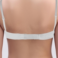 Застёжка-удлинитель для бюстгальтера, 3 ряда 2 крючка, 3,2 × 10,5 см, 5 шт, цвет белый Застёжка-удлинитель для бюстгальтера, 3 ряда 2 крючка, 3,2 × 10,5 см, 5 шт, цвет белый