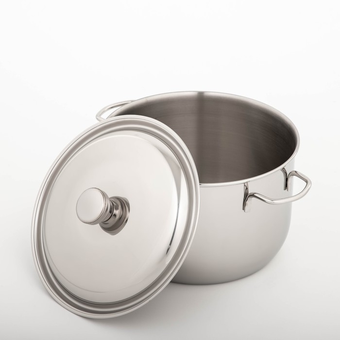 Кастрюля &laquo;Классика&raquo;, 5 л, металлическая крышка