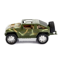 Машина инерционная &laquo;Военный джип&raquo; с пушкой и солдатом