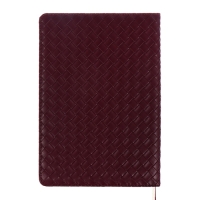 Ежедневник недатированный A5 136 листов кожзам deVENTE. Clair, твердая обложка с поролоном, перфорация, ляссе, блок 70, бордовый Ежедневник недатированный A5 136 листов кожзам deVENTE. Clair, твердая обложка с поролоном, перфорация, ляссе, блок 70, бордовый