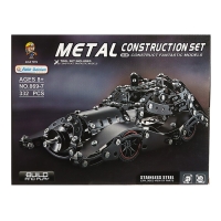 Конструктор металлический &laquo;Блэкмобиль&raquo;, 332 детали