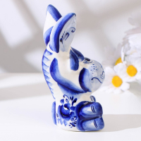 Сувенир &laquo;Осёл&raquo;, большой, 13 см, гжель