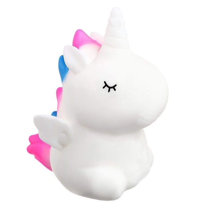 Мялка &laquo;Единорог&raquo; с пастой, цвета МИКС