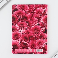 Ежедневник А5+, 100 л. Мягкая обл. Софт-тач &laquo;Цветы&raquo;