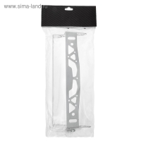 Площадка под номер с регулируемым углом наклона, хром Площадка под номер с регулируемым углом наклона, хром