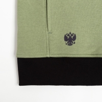 Толстовка на молнии President, размер M, цвет хаки Толстовка на молнии President, размер M, цвет хаки