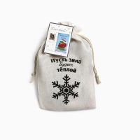 Набор в мешочке Этель "Мечта исполнится": полотенце 40х70 см, формочки для запекания - 3 шт. 1064493