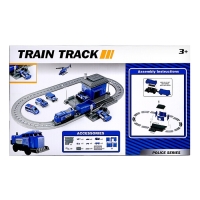 Железная дорога &laquo;Полицейский участок&raquo;, работает от батареек