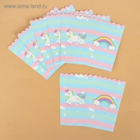 Снек-бокс «Единорог», набор 6 шт. Снек-бокс «Единорог», набор 6 шт.