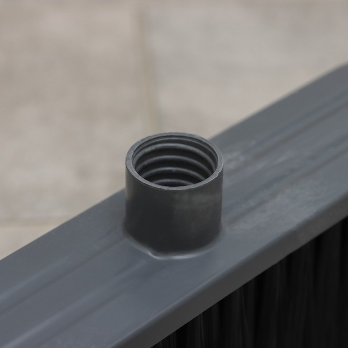 Щётка для подметания пола Etna, 24 см, цвет серый Щётка для подметания пола Etna, 24 см, цвет серый