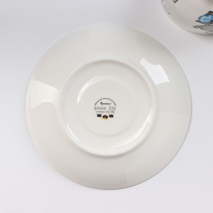 Кофейная пара фарфоровая «Винни Пух», 220 мл Кофейная пара фарфоровая «Винни Пух», 220 мл