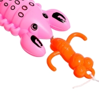 Рыбалка &laquo;Волна приключений&raquo; в корзине: 1 удочка, 1 сачок, 20 рыбок, МИКС