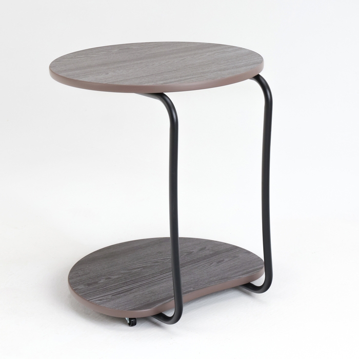 Столик подкатной АРНО, 470x480x565, ясень черный