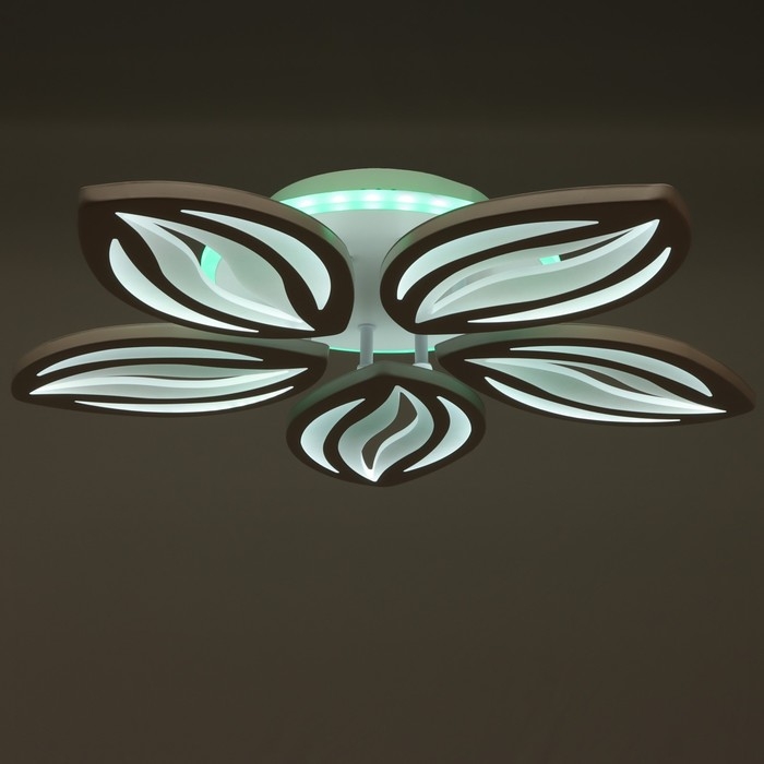 Светильник ГАЛЛОП "Галактика" 423700 LED 90W RGB белый 60,5х60,5х7,5см 4916809