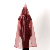 Карнавальный плащ взрослый, органза розовая, длина 120 см Карнавальный плащ взрослый, органза розовая, длина 120 см