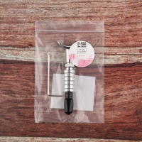 Нож поворотный для тиснения на коже, 9 × 2,7 см, цвет серебряный Нож поворотный для тиснения на коже, 9 × 2,7 см, цвет серебряный