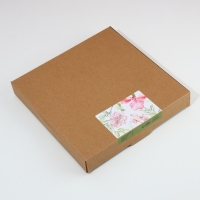 Тарелка керамическая &laquo;Акварель&raquo;, 25.5 см, цвет белый