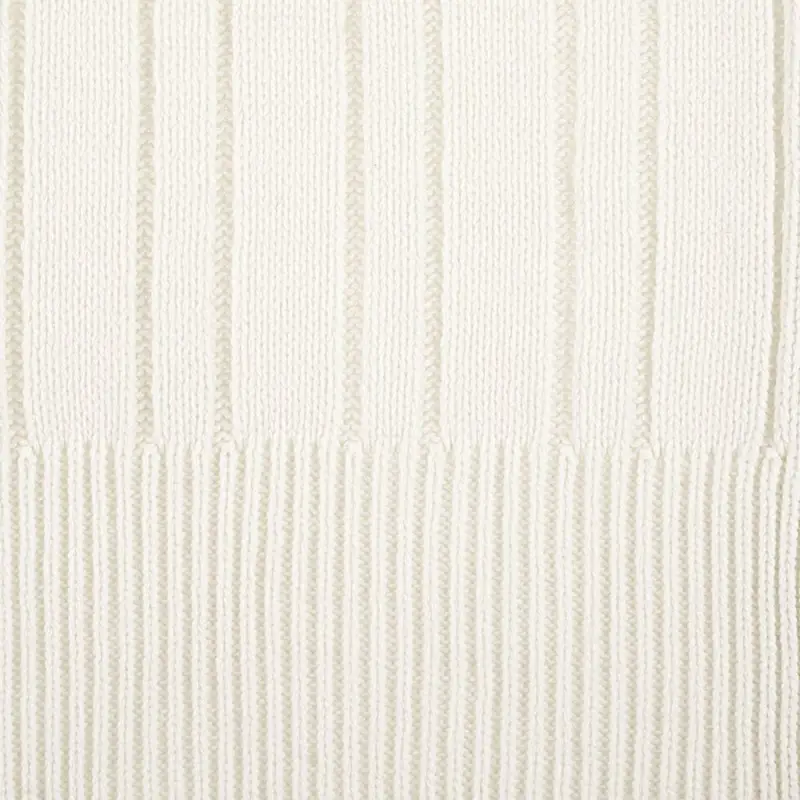 Шарф Knit Beat, белый (молочный)