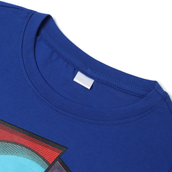 Футболка детская Мстители, рост 110-116 см, цвет синий Футболка детская Мстители, рост 110-116 см, цвет синий