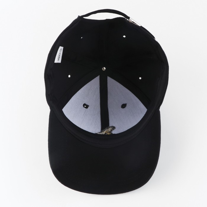 Кепка мужская &laquo;Орел&raquo;, цвет чёрный, р-р 56