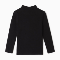 Джемпер для девочки (Термо), цвет чёрный, рост 122-128