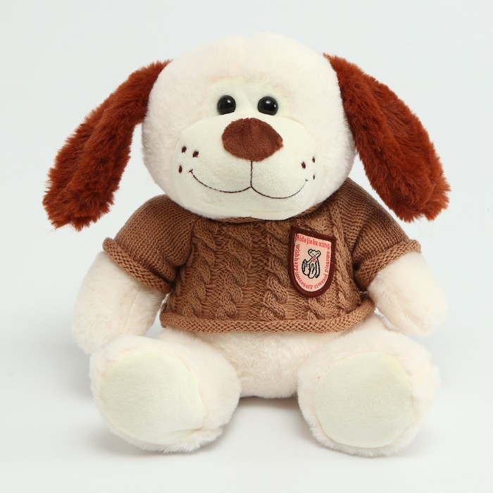 Мягкая игрушка &laquo;Собака&raquo;, в свитере, 26 см, цвет МИКС