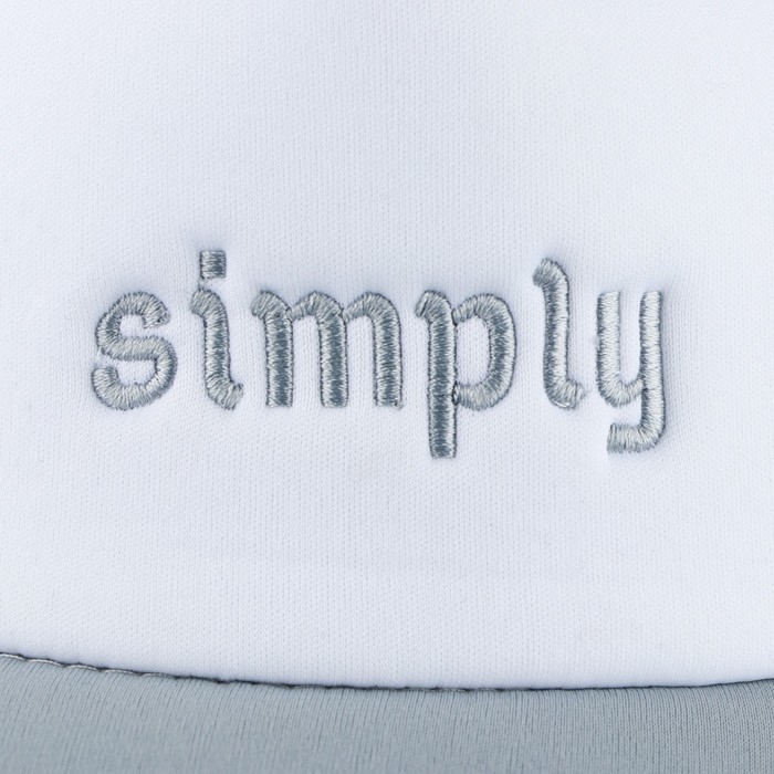 Кепка женская с сеткой Simply, цвет серый, р-р 56