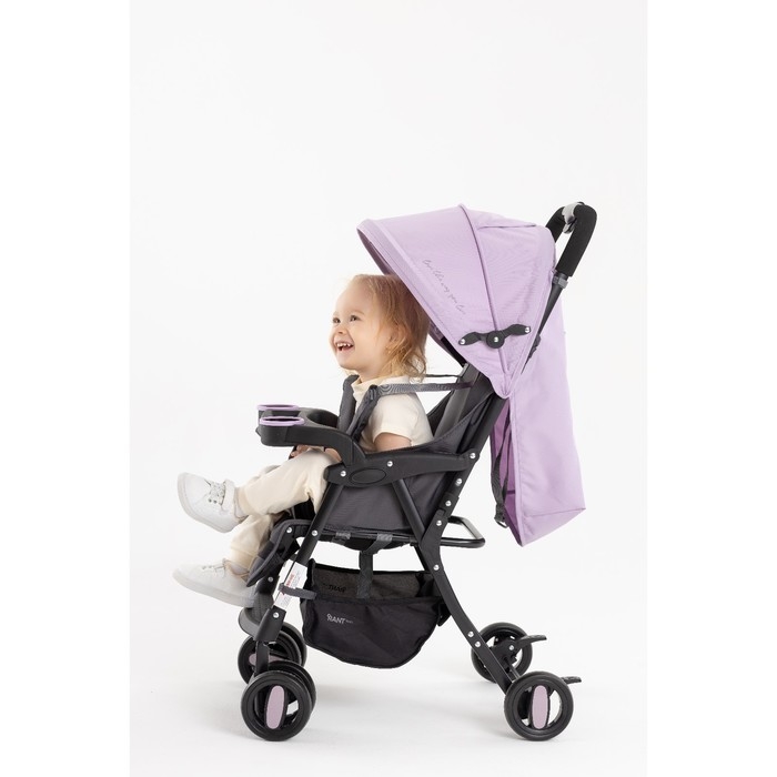 Коляска прогулочная детская RANT basic &laquo;UNO&raquo;, складывается в трость, цвет Sweet Lavender