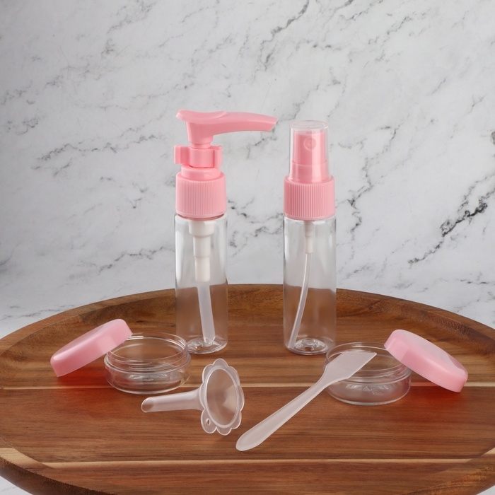 Набор для хранения, в футляре, 6 предметов, цвет МИКС Набор для хранения, в футляре, 6 предметов, цвет МИКС