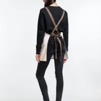 Фартук Settle In, светло-бежевый (молочный)