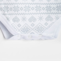 Боди-платье Крошка Я "Первый НГ", рост 80-86 см, белый