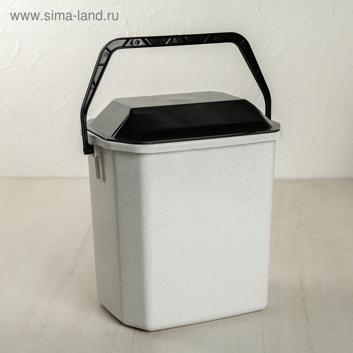 Ведро для мусора, 10 л, цвет МИКС